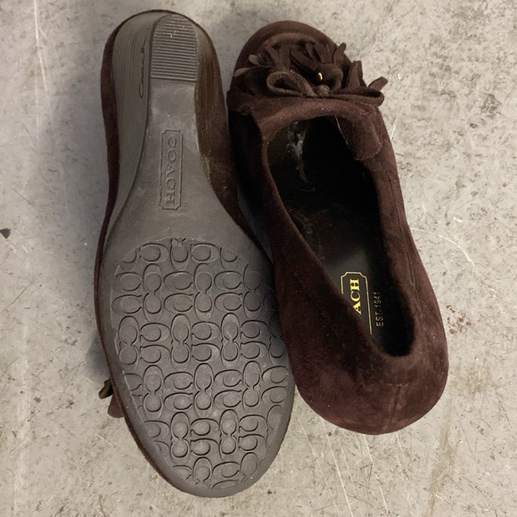 Coach mocassin loafer wedge - Picture 4 of 9
